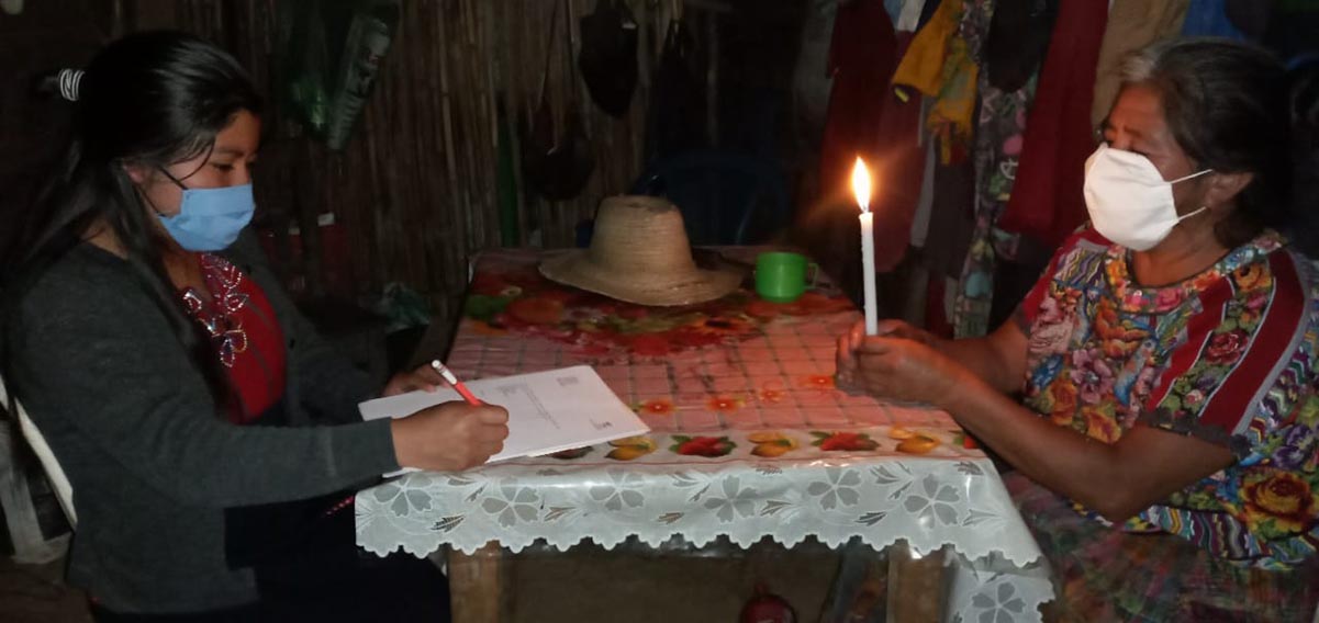 Guatemalan citizens using the community guidelines 