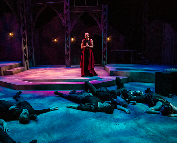 Photo of the Something Wicked production in 2019